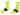 Sock Trek Race Quarter Small (35-38) Radioactive Yellow
