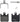Hope X2 Disc Brake Pads - Organic Compound Steel Back Plate