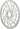 Jagwire Sport SR1 Disc Brake Rotor - 203mm 6-Bolt Silver