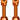 Muc-Off Big Bore Lite Tubeless Valve Stems - Large 45mm -Orange