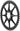 Promax Direct Mount 45t Chainring Black