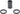RockShox Rear Shock Mounting Hardware - 3-Piece 1/2" 8 x 19.0