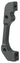 Hayes Post Disc Brake Adaptor for IS Mount Rear 160mm Rotor Diameter