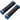 Reverse R-Shock Lock-On Grips 31mm - Black/Blue  