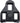 Exustar BLK 1 Look Delta Cleats Fixed Black