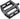 Odyssey Trailmix Pedals - Platform Aluminum 9/16" Black
