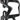 MSW PC-120 Up or Down Water Bottle Cage: Black