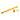 Burgtec Propain 175mm Rear Axle - Burgtec Bullion Gold