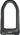 Abus Granit Super Extreme 2500 U-Lock - 6 x 9" x with USH Bracket Black