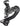 microSHIFT M21 Rear Derailleur - 67 Speed Long Cage Dropout Claw Hanger BLK