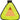 Aardvark Reflective Triangle Yield Symbol 7x7" with Velcro Strap