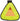 Aardvark Reflective Triangle Yield Symbol 7x7" with Velcro Strap