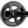 SRAM Rival AXS Crankset - 175mm 12-Speed 48/35t 107 BCD DUB Spindle Interface BLK D1