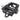 Mks GR-9 Platform 9/16` Loose Ball Black Alloy 76x66x28mm