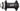 Shimano XT HB-M8010 Front Hub - 15 x 100mm Center-Lock BLK 32h Without Lockring