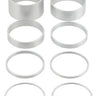 Endless Bike Fibonacci 1sp Spacer Kit 8pc - Silver