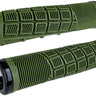 ODI Reflex V2.1 Grips - White/Green Lock-On
