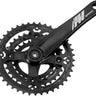 Samox AF26 Crankset - 170mm 10-Speed 44/32/22t 104/64 BCD JIS Square Taper Spindle Interface Spindle Bolts Sold Separate BLK