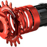 Wheels Manufacturing SOLO-SPLINE Micro Spline Single Speed Conversion Kit - 18t For Shimano Micro Spline Hub Bodies Red
