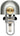 Spurcycle Original Bell - 22.2 - 31.8mm Silver/Gold