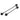 Halo XL Hex Key Wheel Skewers F/R Black