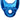 Hope Bosch Kiox Uni Stem Head Unit Mount - Blue