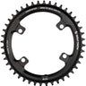 Wolf Tooth Shimano 110 Asymmetric BCD Chainring - 44t 110 Asymmetric BCD 4-Bolt Drop-Stop B For Shimano GRX Cranks BLK