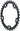MSW Chainring - 36T 110mm BCD Middle Black