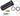 RockShox Rear Shock Air Can Assembly - DebonAir V2 165/190 x 37.5-45mm Deluxe/Super Deluxe A1-B2 2017+ BLK