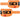 SIDI Soft Instep 3 Closure System - Orange/Black
