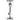 Beto 11/160 DS Floor Pump Dual Valve Head 160psi Silver