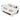 Mks Grafight-XX 9/16` Loose Ball White Composite 87x102x22mm