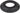 Stolen Rampage Front Hub Guard - FA Female Black Replacement Guard Only
