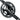 Full Speed Ahead Omega AGX Crankset - 165mm 10/11-Speed 30/46T 120/90mm BCD 386 EVO Spindle Interface BLK