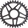Wolf Tooth Elliptical Direct Mount Chainring - 34t RaceFace/Easton CINCH Direct Mount Drop-Stop B For Boost Cranks 3mm Offset BLK