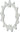 Campagnolo 11-Speed 13 Tooth D Cog for 11-27 and 11-29 Cassettes