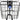 Wald 3114 Front Quick Release Basket with Bolt-On Mount: Gloss Black