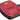 LOOK GeoCity Grip Pedals - Platform 9/16" Red