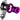 Wheels Manufacturing Universal Derailleur Hanger - 487-7 For Trek ABP MTB Frames designed to accept SRAM UDH BLK/Purple