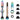 Wolf Tooth Components Tubeless Valve Stem Kit Clik Valve 44mm Oil Slick