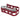 Mks BM-7 BMX 9/16` Loose Ball Red/Silver Alloy