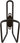 Planet Bike Alloy 6.2mm Water Bottle Cage - Aluminum Gloss Black