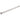 Burgtec 188mm x 12mm 1.75mm Pitch Rear Axle Rhodium Silver