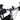 Bar Mitts Mountain / Commuter Pogie Handlebar Mitten: for Bar Ends LG Black