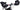 Bar Mitts Mountain / Commuter Pogie Handlebar Mitten: for Bar Ends LG Black