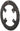 Easton Asymmetric Chainring: 4-Bolt 11-Speed 50t Black