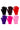 Women's Warm Vivid Ribbed Elastic Cuffed Gloves - Gio's Outdoors