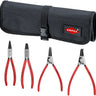 Knipex Circlip Pliers Set in Tool Roll - 4 Piece