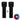 Abus Bordo XPlus 6000K Twinset Folding Lock Key 90cm 3' 5mm Black