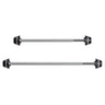 Hexlox Wheel Skewer Road F/R Set Black